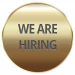 Button WE ARE HIRING